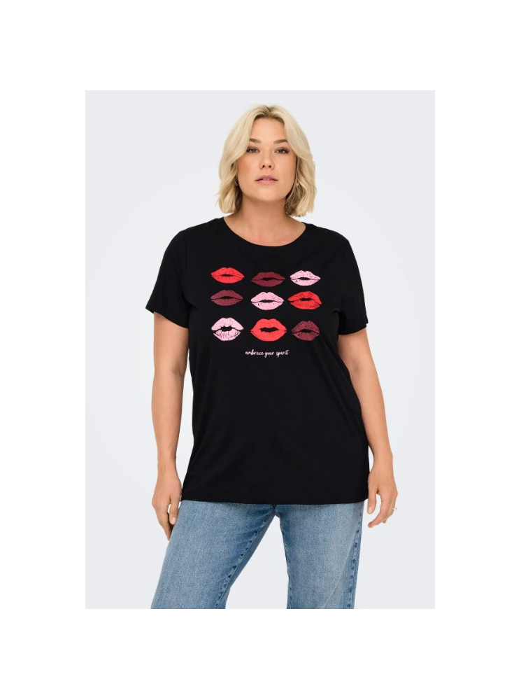 T-Shirt Imprimé à Manches Courtes