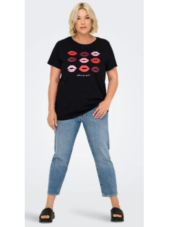 T-Shirt Imprimé à Manches Courtes