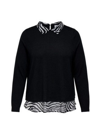 Pull Col Chemise