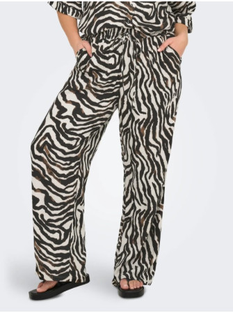 Pantalon Fluide Zèbre