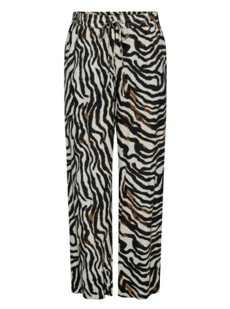 Pantalon Fluide Zèbre