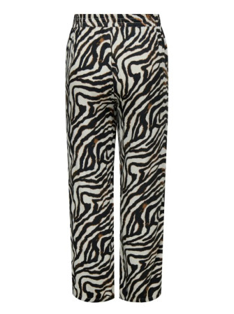 Pantalon Fluide Zèbre