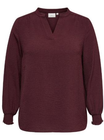 Blouse Manches Longues à Col V