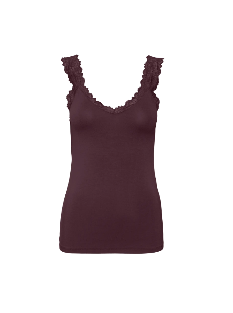 Débardeur col Dentelle