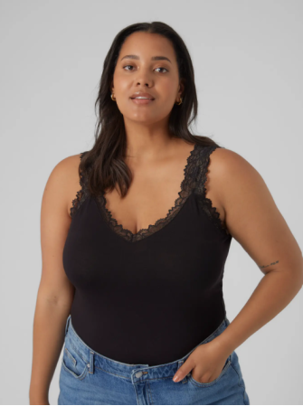Débardeur col Dentelle