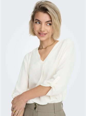 Blouse Col V M3/4