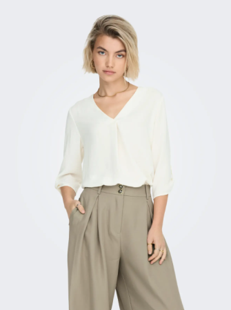 Blouse Col V M3/4