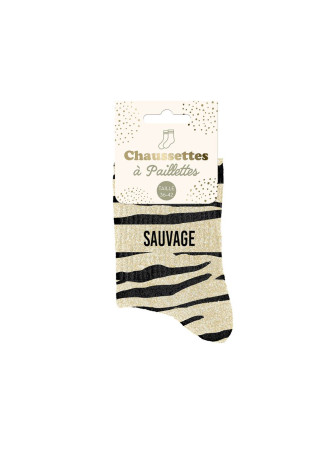 Chaussettes message