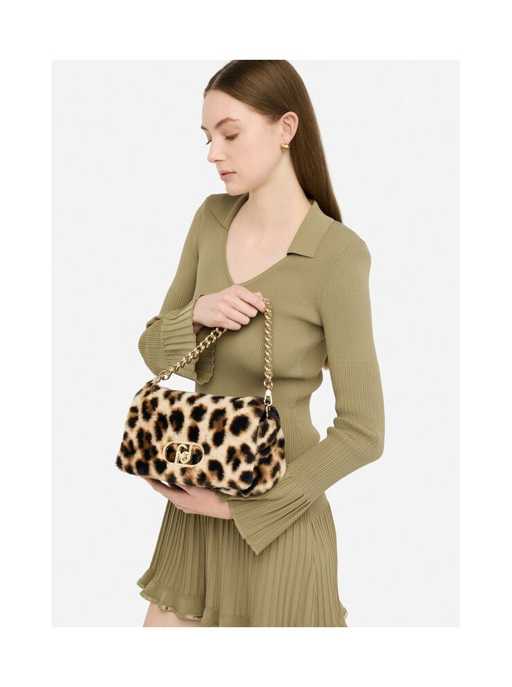 Sac Bandoulière En Fausse Fourrure