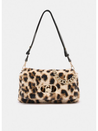 Sac Bandoulière En Fausse Fourrure