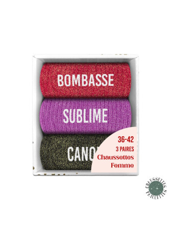 Trio Chaussettes message