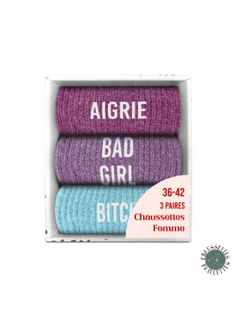 Trio Chaussettes message