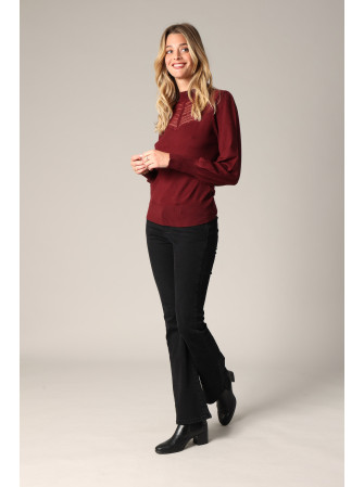 Pull Col Montant