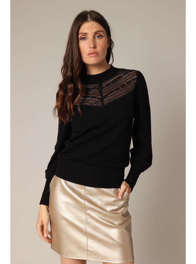 Pull Col Montant