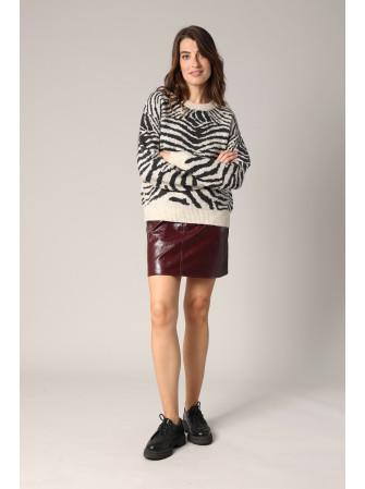 Pull Imprimé "Zèbre"