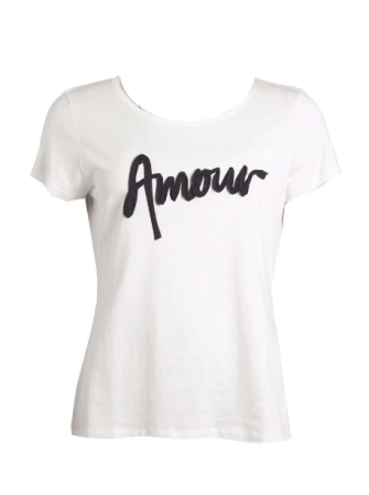 T-Shirt "Amour" à Manches...