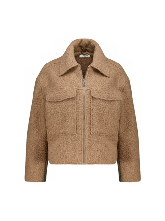 Veste en Maille Bouclette