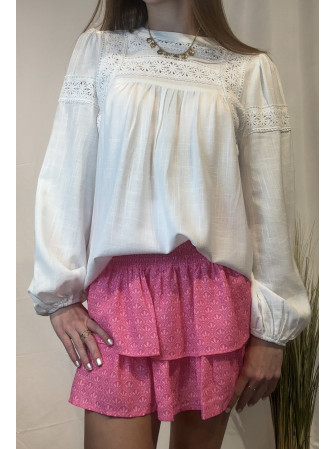 Jupe Short à Volants
