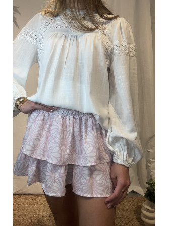 Jupe Short à Volants