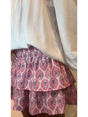 Jupe Short à Volants