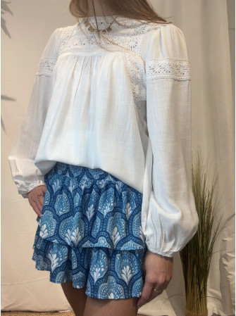 Jupe Short à Volants