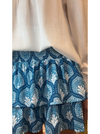 Jupe Short à Volants