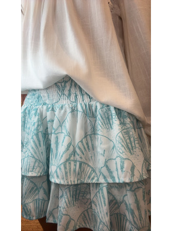 Jupe Short à Volants