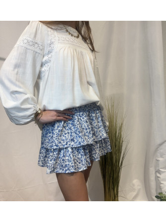 Jupe Short à Volants