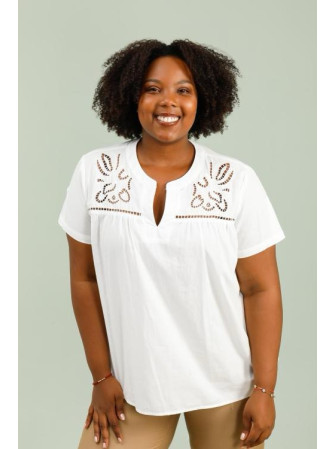 Blouse courtes manches