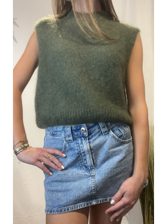 Pull sans manches