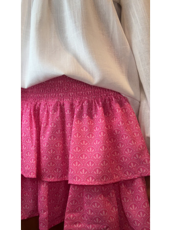 Jupe Short à Volants