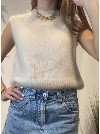 Pull sans manches