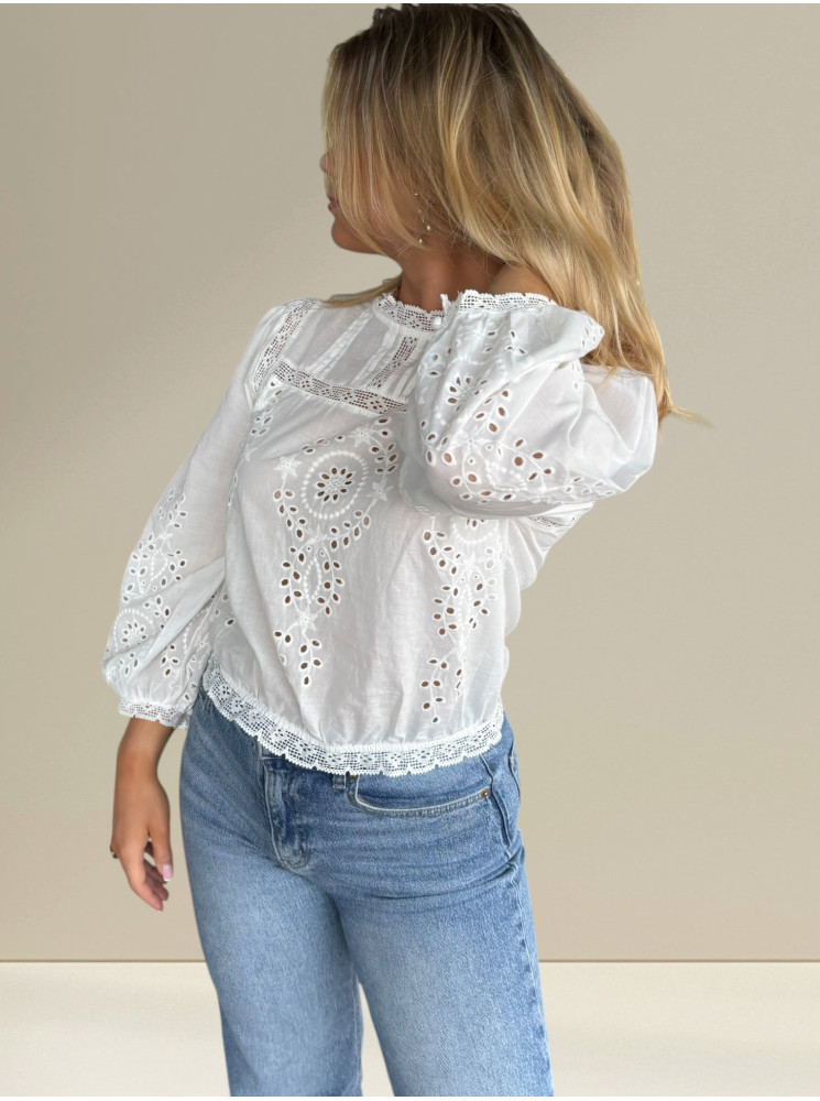 Blouse Brodée