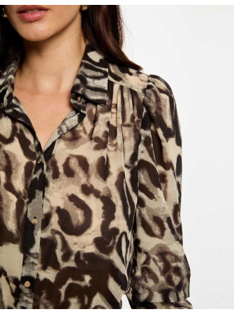 Chemise Voile Imprimée