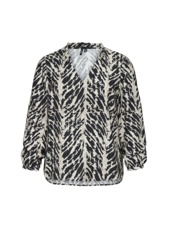 Blouse Imprimée Col V