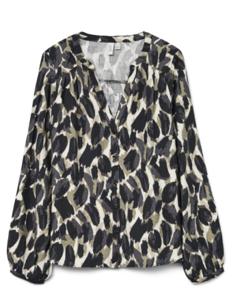 Chemise Imprimée à Manches Longues