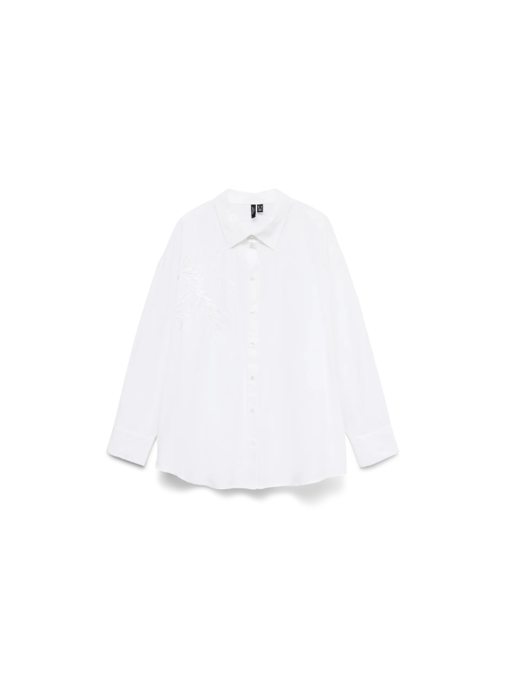 Chemise avec Détail Brodé