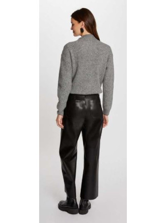 Pull en Maille Col Montant