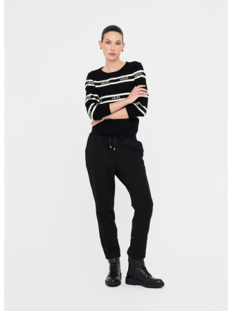 Pull Rayé Col Rond