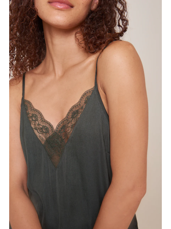 Top Col Dentelle Fines...