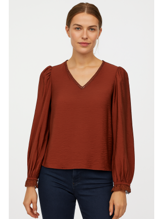 Blouse Col V
