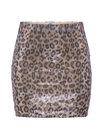 Jupe Léopard en Sequins