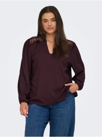 Blouse en Col V