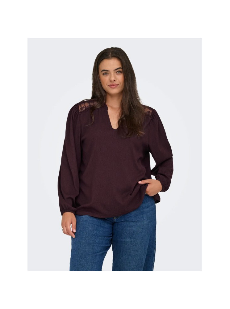 Blouse en Col V