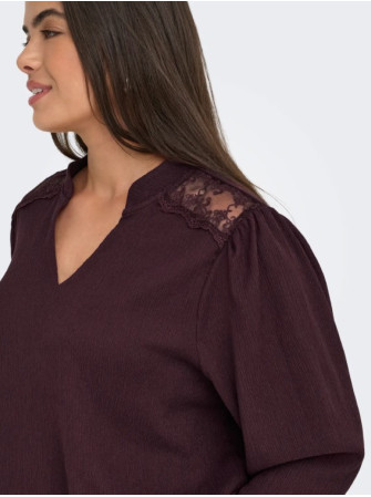 Blouse en Col V