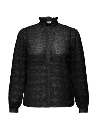 Chemise Transparente Texturée