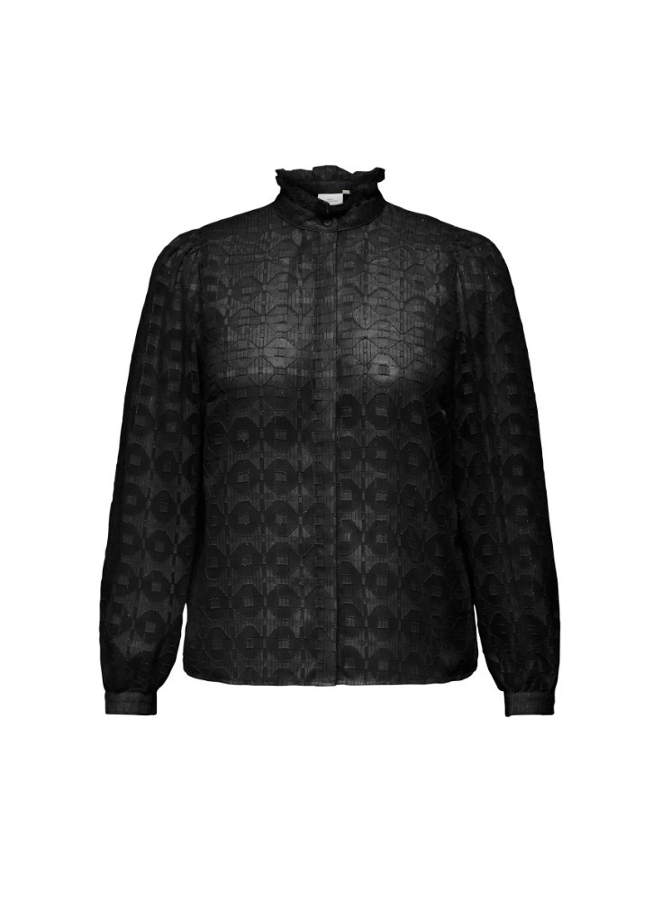 Chemise Transparente Texturée