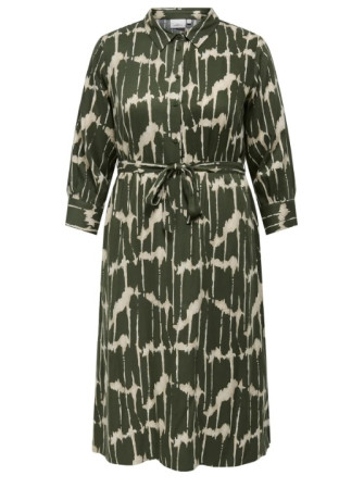 Robe Imprimée Manches 3/4