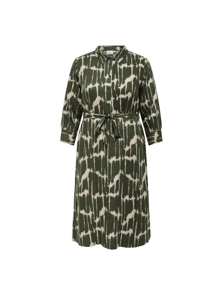 Robe Imprimée Manches 3/4
