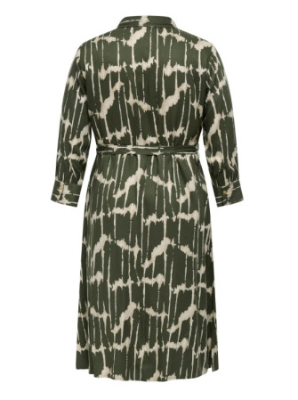 Robe Imprimée Manches 3/4